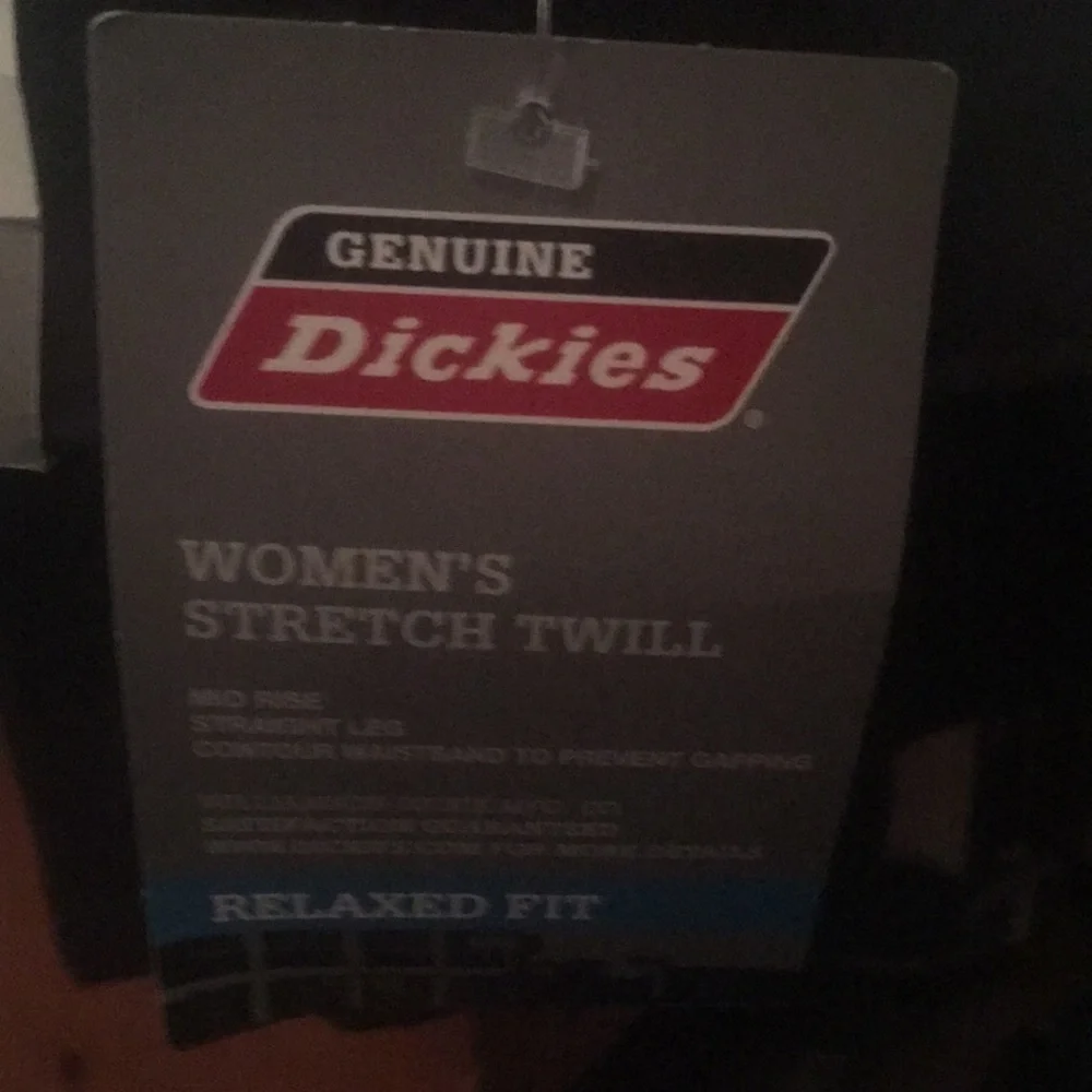 Woman’s size 18 R Dickies Relaxed Fit twill pants - Picture 3 of 7